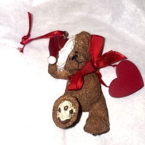 Kurt Adler Christmas caroling teddy bears  ornament.